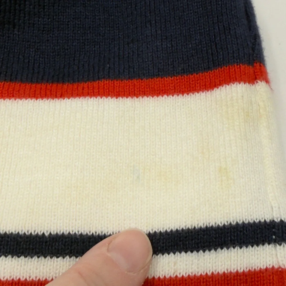 New‎ England Patriots NFL Football Beanie Hat Adult OSFA Red White Blue Reebok
